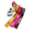 Printed Social Media Packaging Tape Adhesive Shipping Tape Waterproof For Boxes