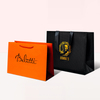 Luxury Custom Logo Boutique Shopping Bags Paper Packaging Bags with Handle