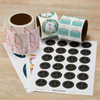 Round Blank Shipping Sticker Printing Private Label Packaging For Handmade Goods