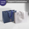 High Quality Big Shopping Bag Eco Friendly Shoes Paper Bag Emboss Custom Logo Wholesale