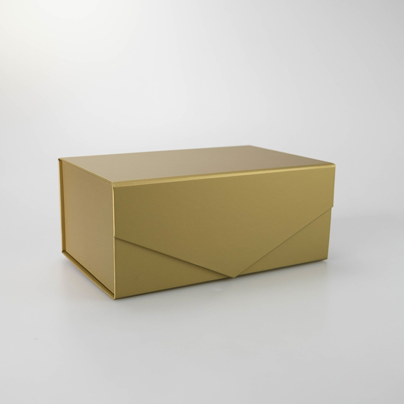 Gold Special Square Gift Box Packaging Custom Printed Magnetic Cardboard Boxes