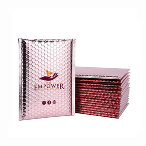 Metallized Poly Bubble Mailer Padded Envelopes Customised Bubble Mail Bag with Logo
